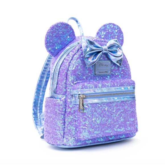 Loungefly - Disney Minnie Mouse Sequin Celebration Mini Backpack